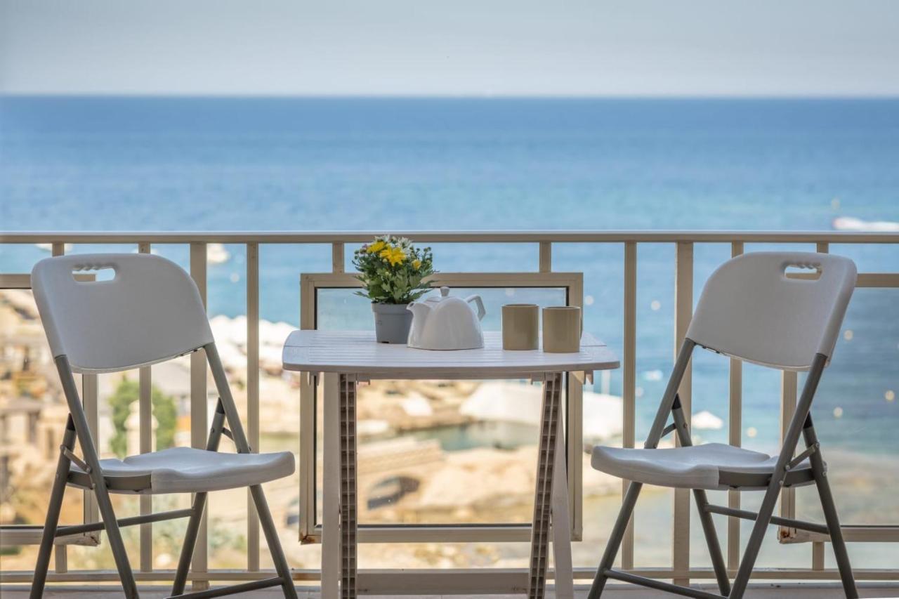 Sea-View Retreat 2 Appartement San Ġiljan Buitenkant foto